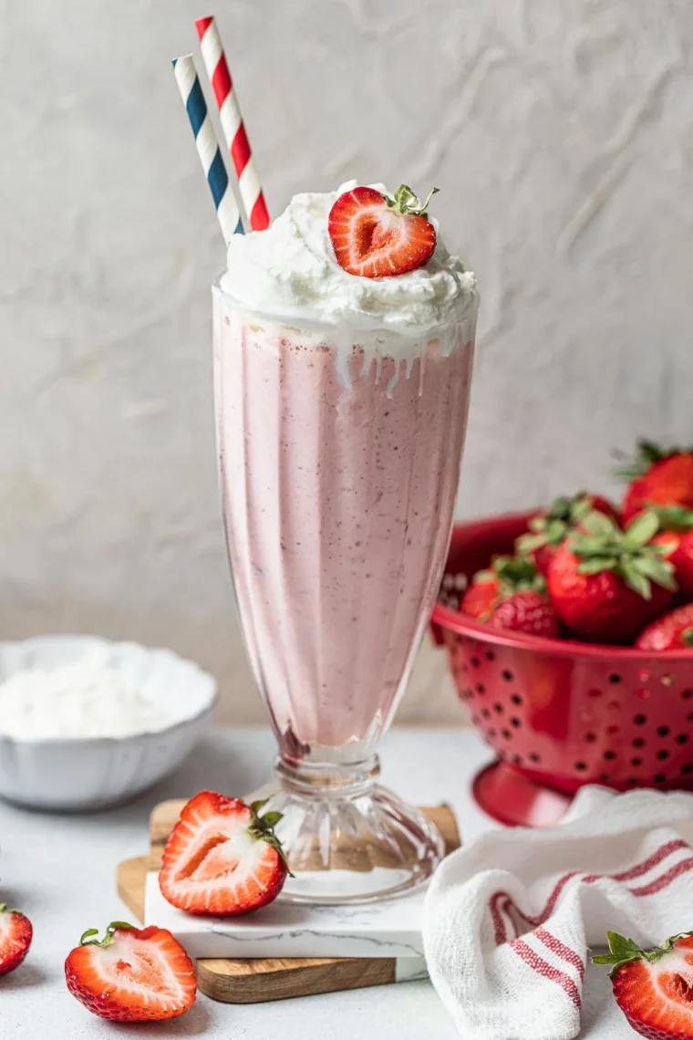 Milkshake à la fraise - Image 2