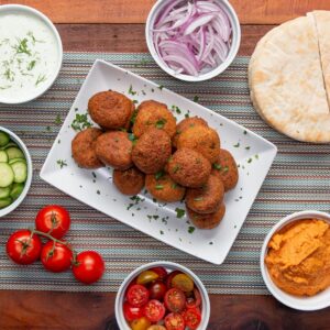 Falafel Hommos
