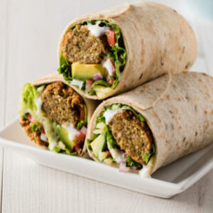 Roll falafel