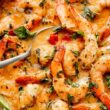 CREVETTES AU LAIT DE NOIX DE COCO (Doux)