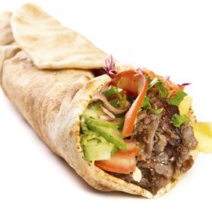 Poulet kebab crêpe