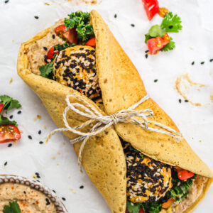 Baba Ganush Roll