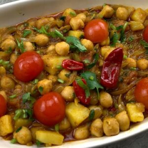CHANA BHUNA (pois chiches)
