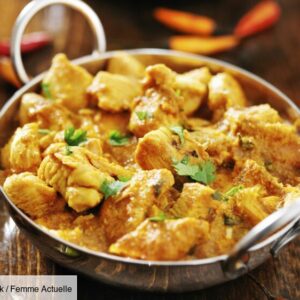 POULET CURRY (moyen)